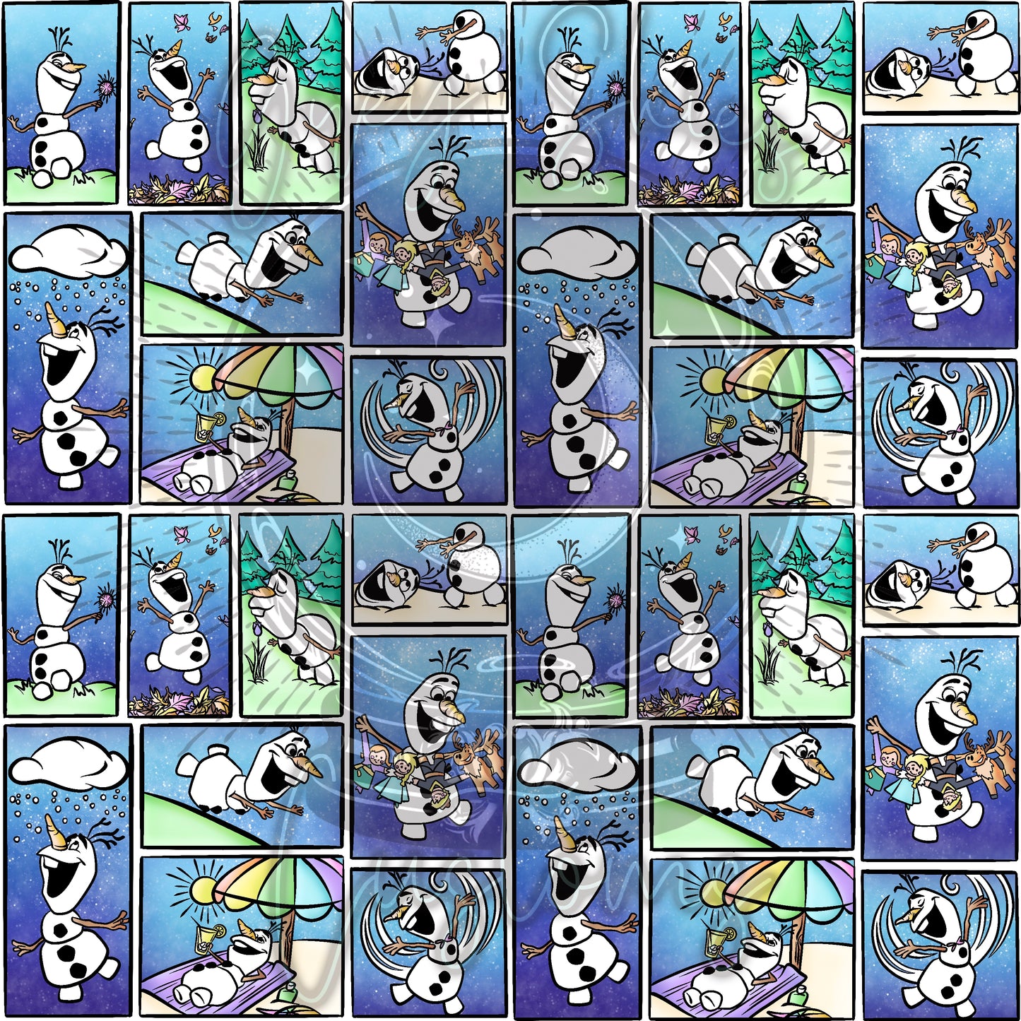 ✨LIMITED✨ OLAF Comic Strip 🪦