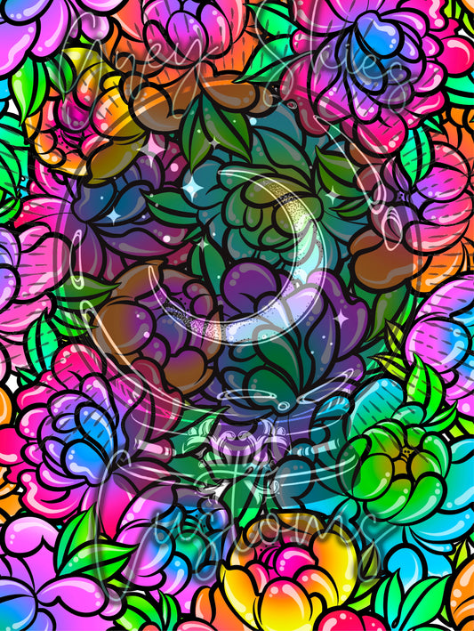 Summer Neon Floral