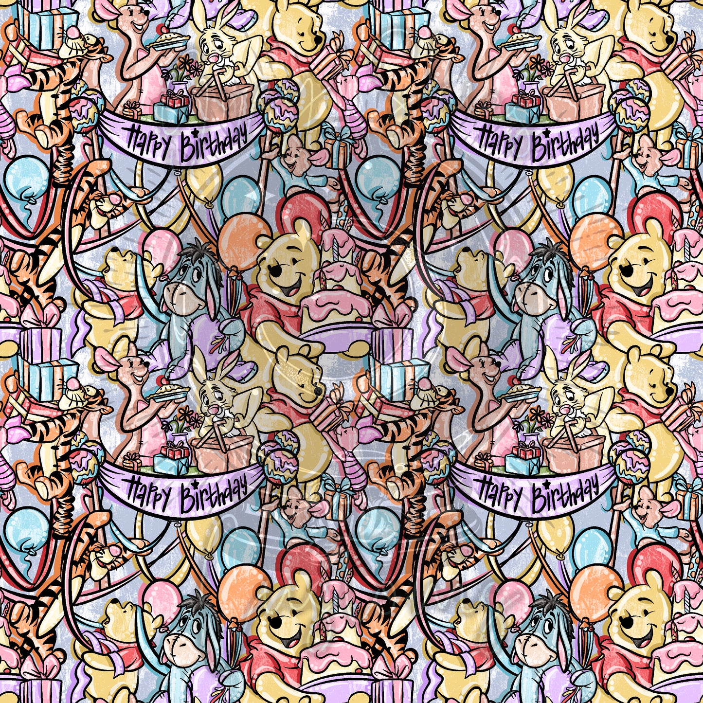✨LIMITED✨ Birthday Pooh Scene 🪦