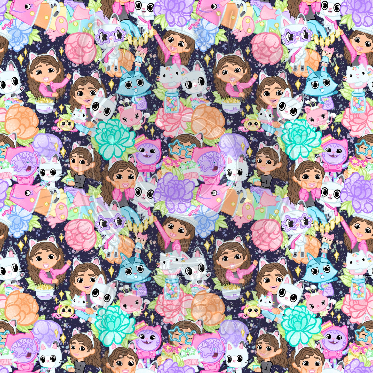 ✨LIMITED✨ Gabby’s Floral- Navy 🪦