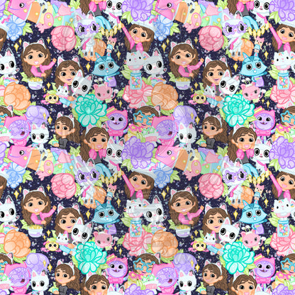 ✨LIMITED✨ Gabby’s Floral- Navy 🪦